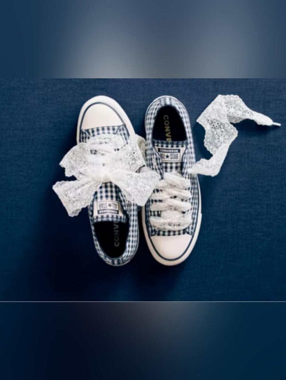 NEW! Converse Chuck Taylor All Star Gingham Platform Sneaker - Women's sz 7